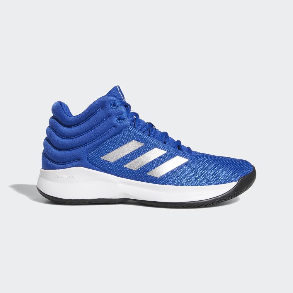 Adidasi Baschet Adidas Pro Spark 2018 Barbati Romania - Albastru Regal/Argintii Metal/Negrii F99894